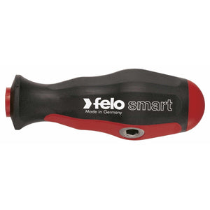 Felo 06092006 Set of SL/PH/Tx/PZ bits and metric heads with SMART handle in a case, 20 pcs