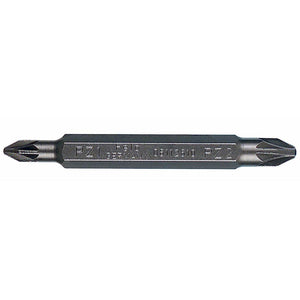 Felo 06112610 Reversible Industrial Bit, Pozidriv PZ 1 - PZ 2 x 60 mm-Liger Tools