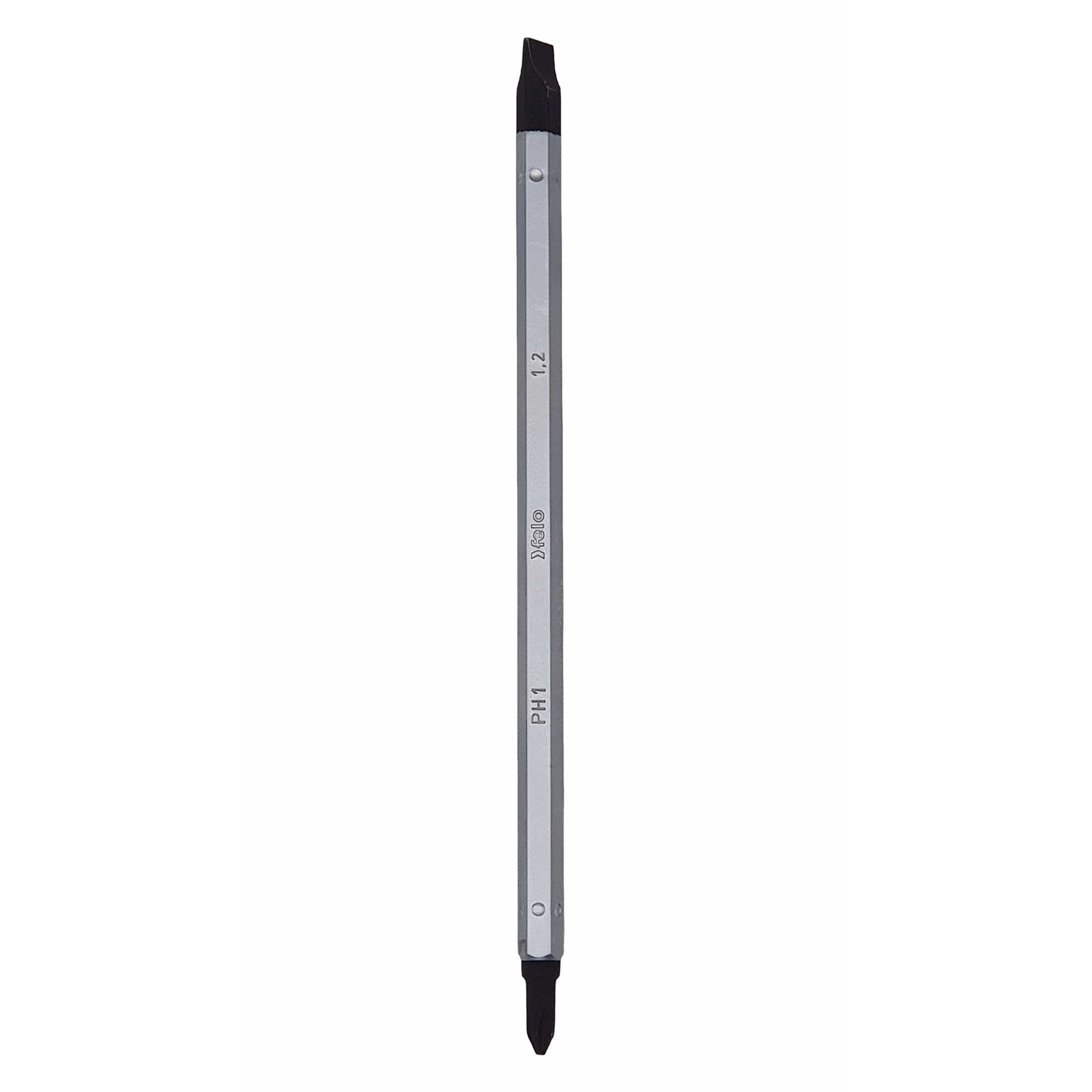 Felo 06210704 Double-ended bit PH1/SL 7x1.2 160 mm Industrial