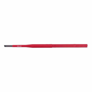 Felo 10004394 VDE Insulated Slim Blade for Torque Limiting Handle, Slotted SL 4.0 x 0.8 x 170 mm