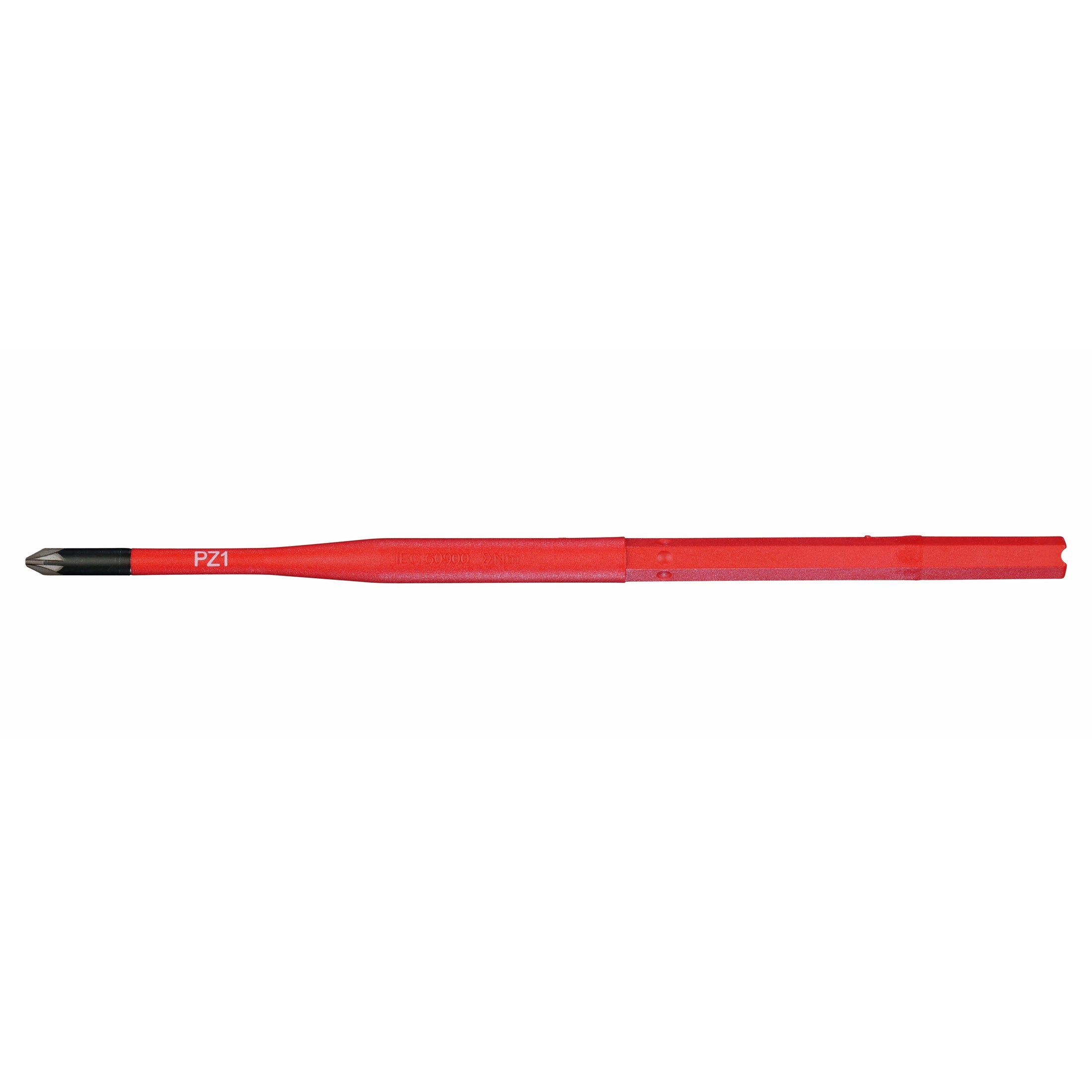 Felo 10110294 VDE Insulated Slim Blade for Torque Limiting Handle, Pozidriv PZ 1 x 170 mm