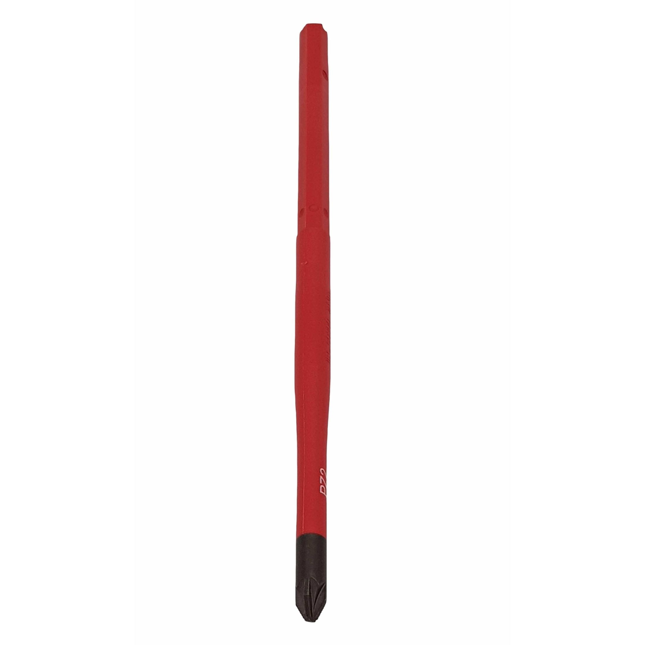 Felo 10120394 VDE Insulated Slim Blade for Torque Limiting Handle, Pozidriv PZ 2 x 170 mm-Liger Tools