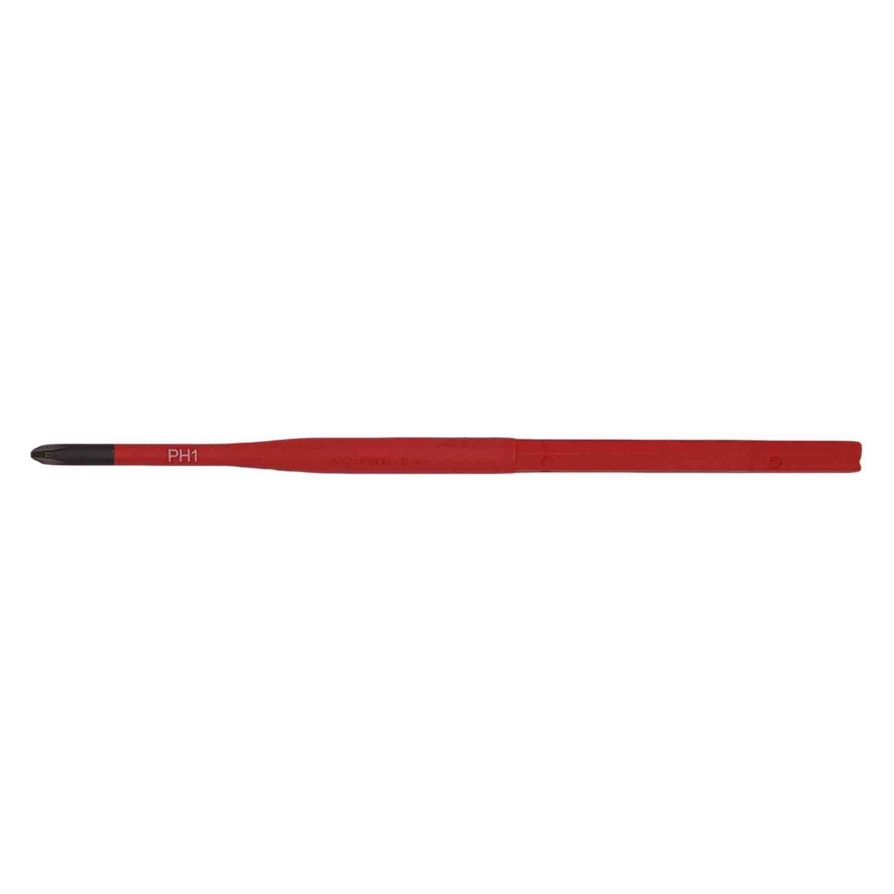 Felo 10210294 VDE Insulated Slim Blade for Torque Limiting Handle, Phillips PH 1 x 170 mm
