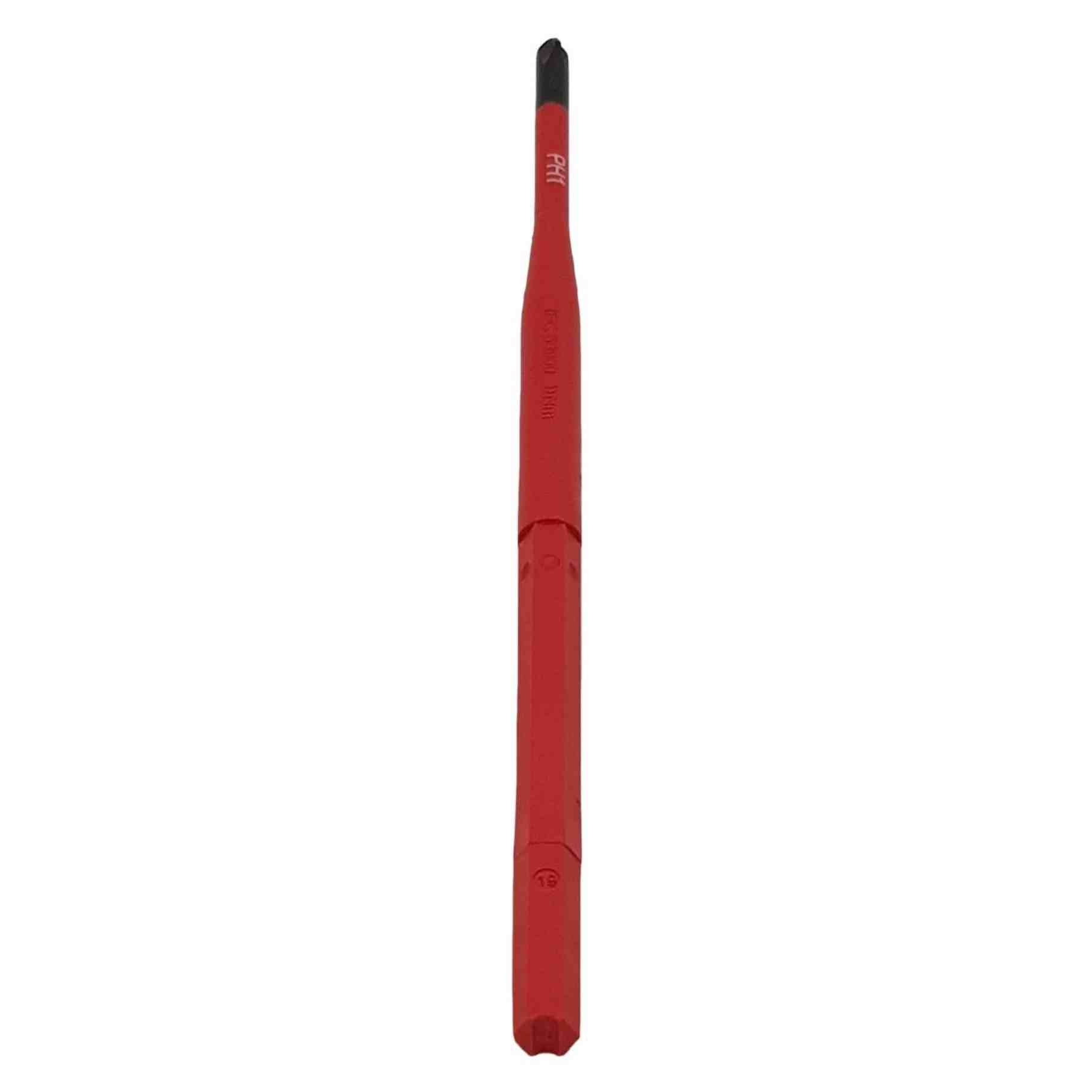 Felo 10210294 VDE Insulated Slim Blade for Torque Limiting Handle, Phillips PH 1 x 170 mm