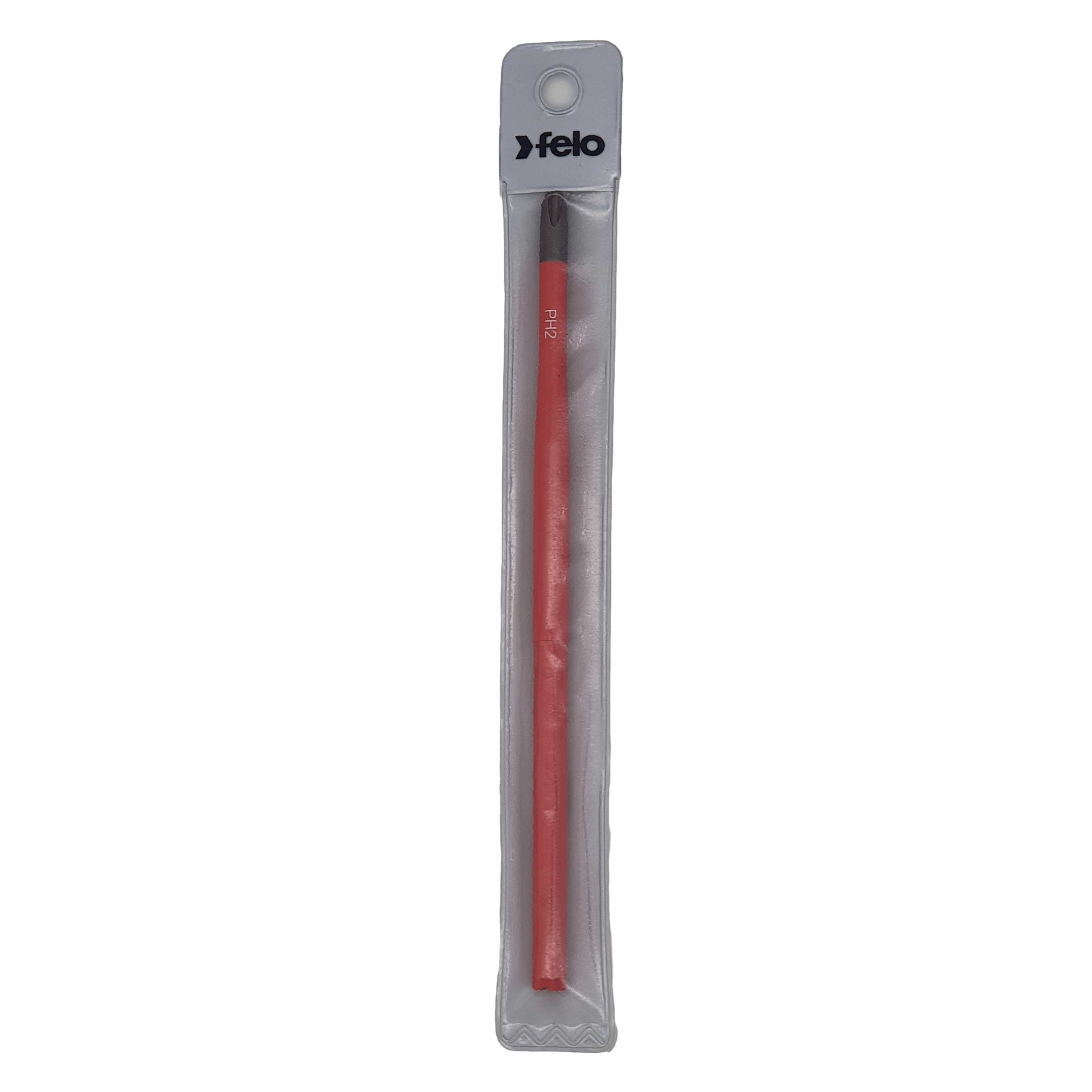 Felo 10220394 VDE Insulated Slim Blade for Torque Limiting Handle, Phillips PH 2 x 170 mm-Liger Tools