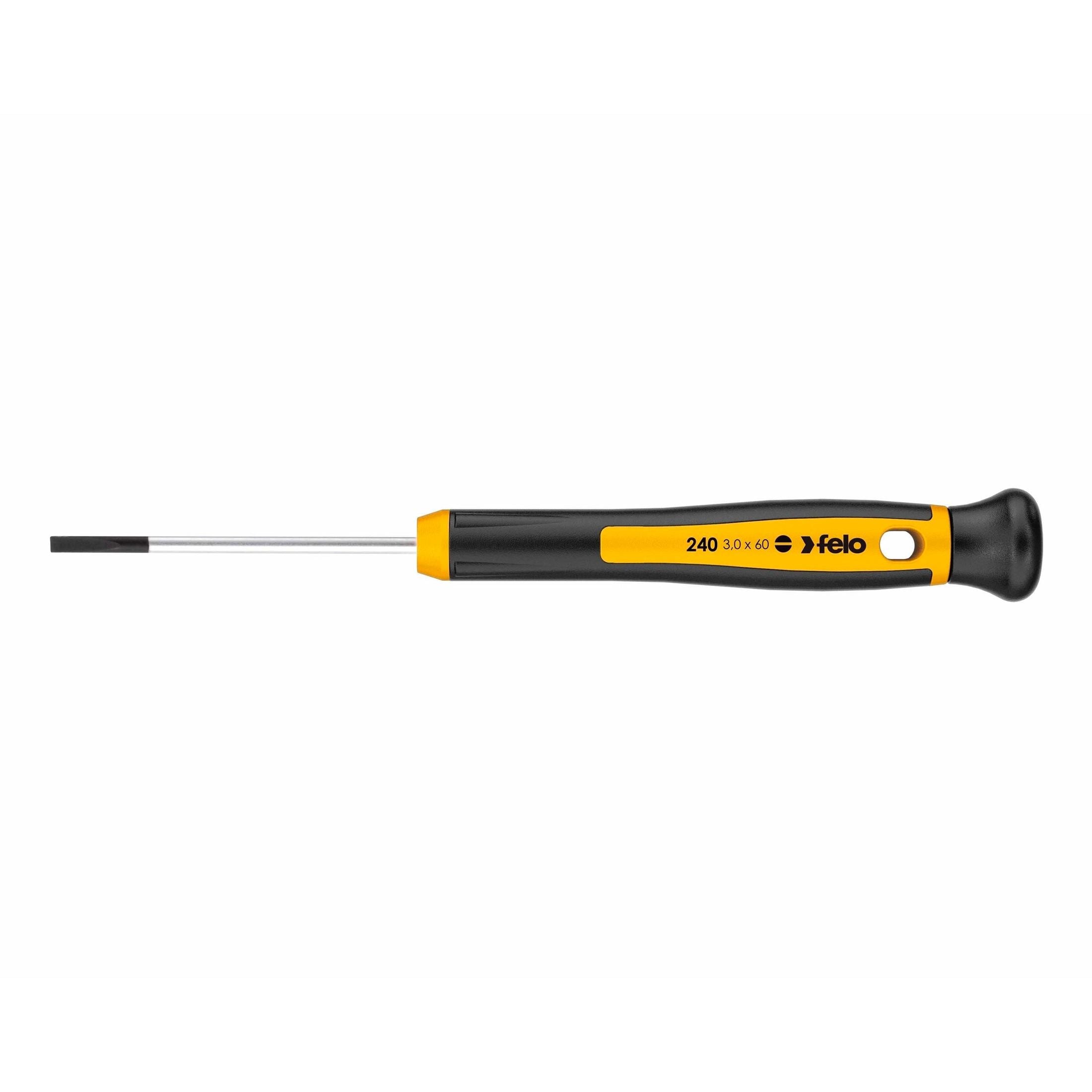 Felo 24003760 3 x 200mm Precision Slotted Screwdriver