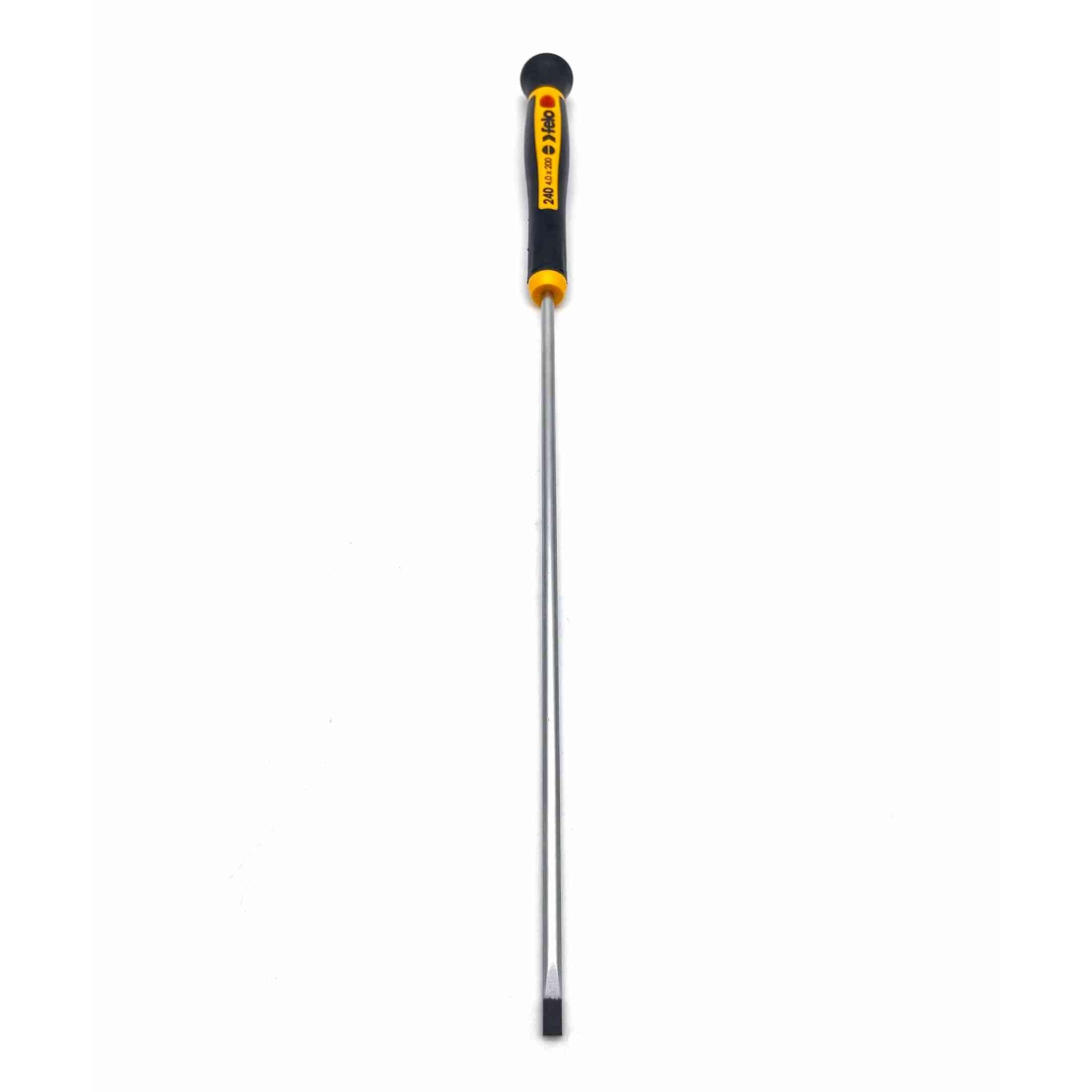 Felo 24004760 4 x 200mm Precision Slotted Screwdriver