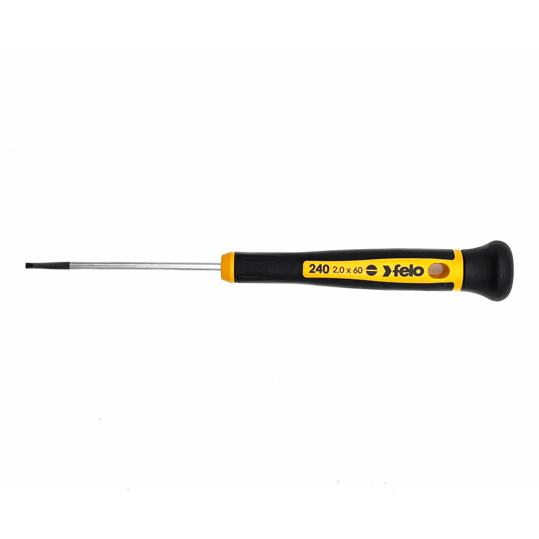 Felo 24020160 2 x 60mm Precision Slotted Screwdriver