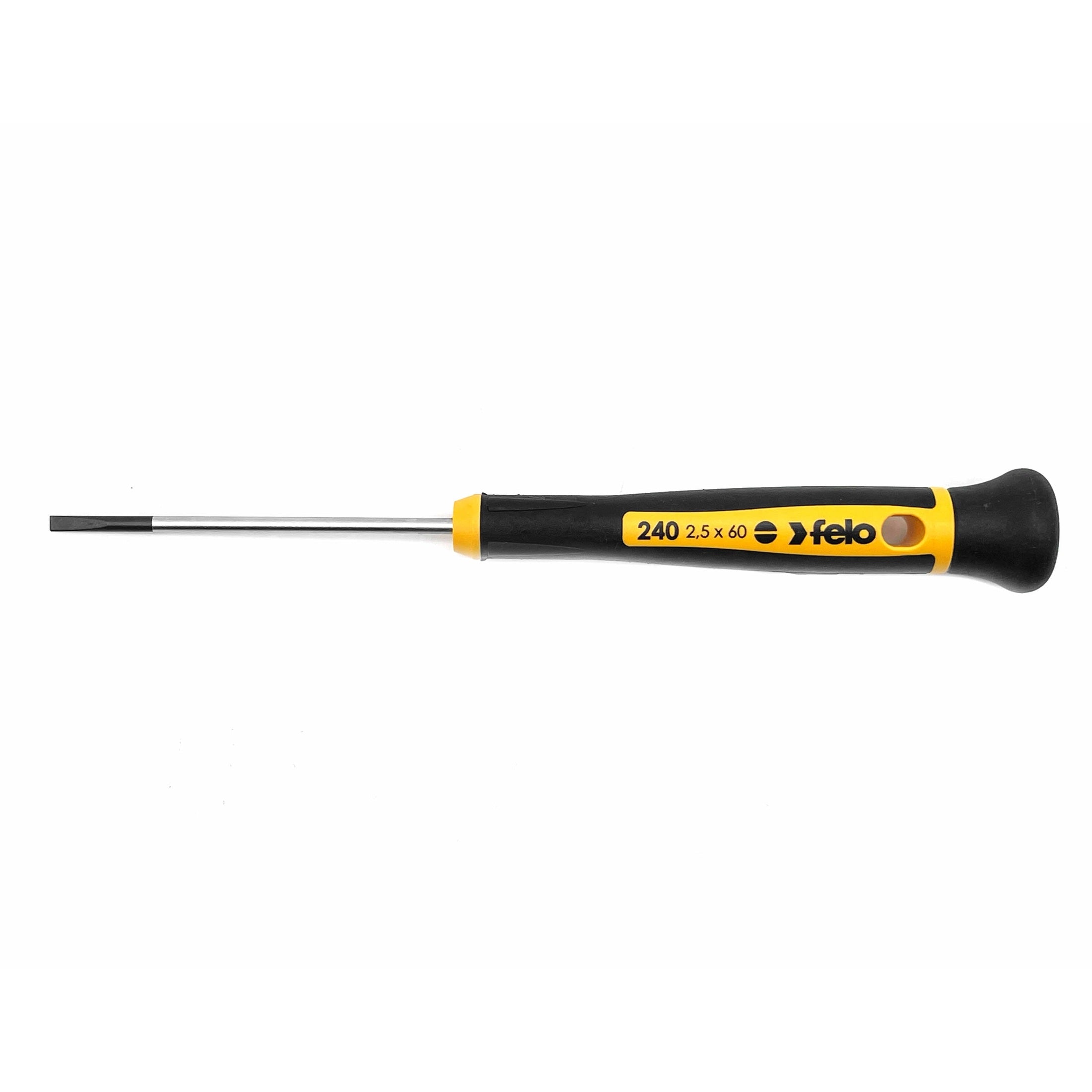 Felo 24025760 2.5 x 200mm Precision Slotted Screwdriver