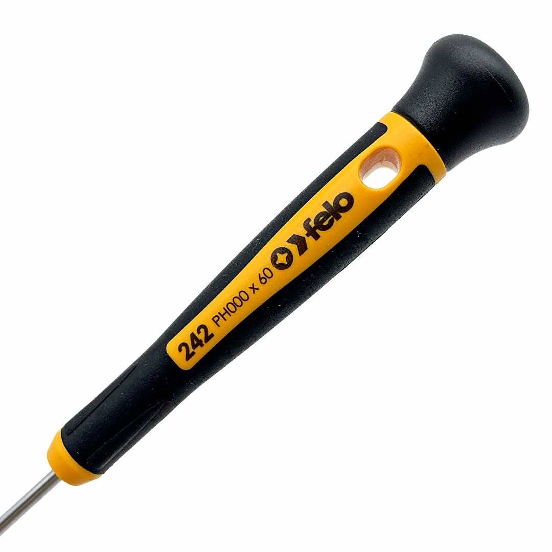 Felo 24200060 #000 x 60mm Precision Phillips Screwdriver-Liger Tools