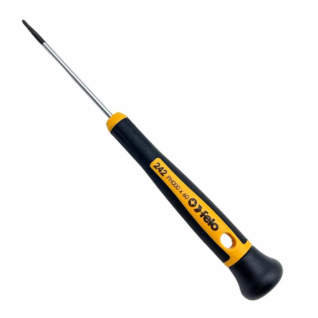 Felo 24200060 #000 x 60mm Precision Phillips Screwdriver-Liger Tools