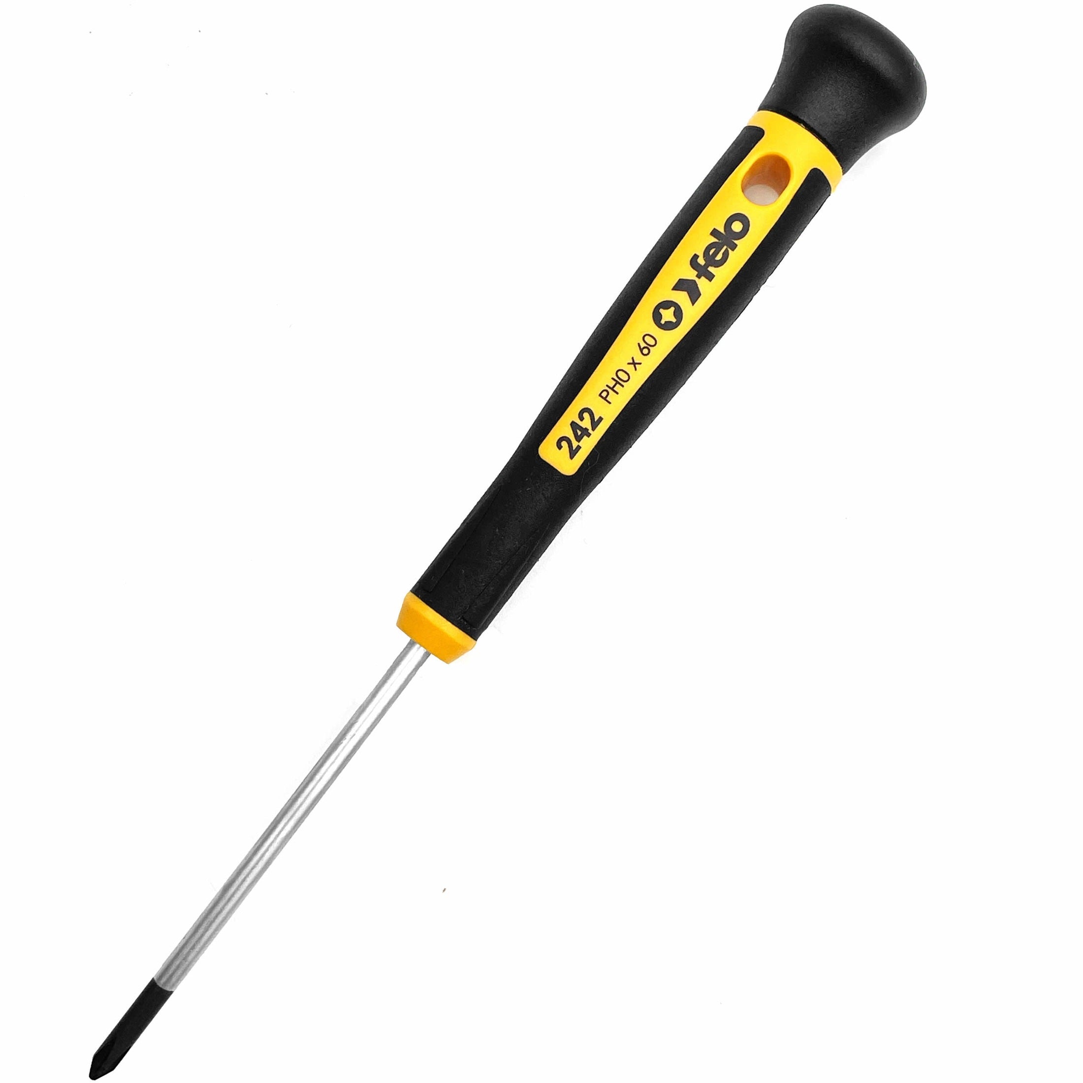 Felo 24200160 #0 x 60mm Precision Phillips Screwdriver