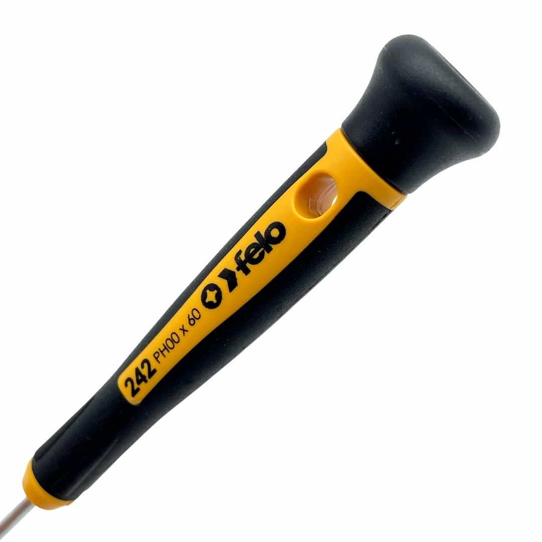 Felo 24200960 #00 x 60mm Precision Phillips Screwdriver-Liger Tools