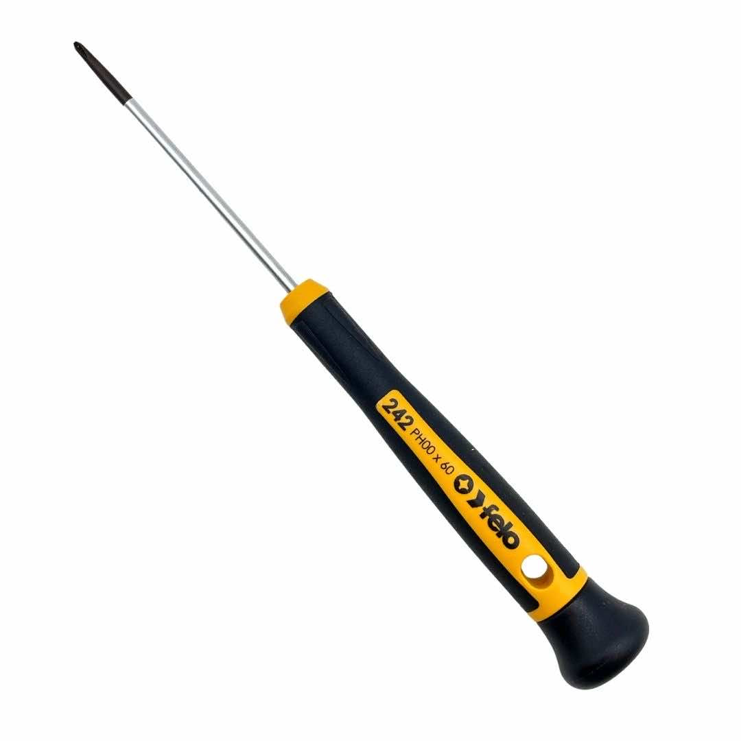 Felo 24200960 #00 x 60mm Precision Phillips Screwdriver-Liger Tools