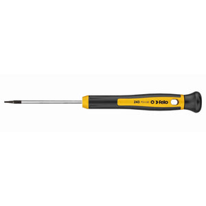Felo 24396166 Precision Screwdriver Set, Slotted, Phillips, Pentalobe, Y-type, 6 Pieces