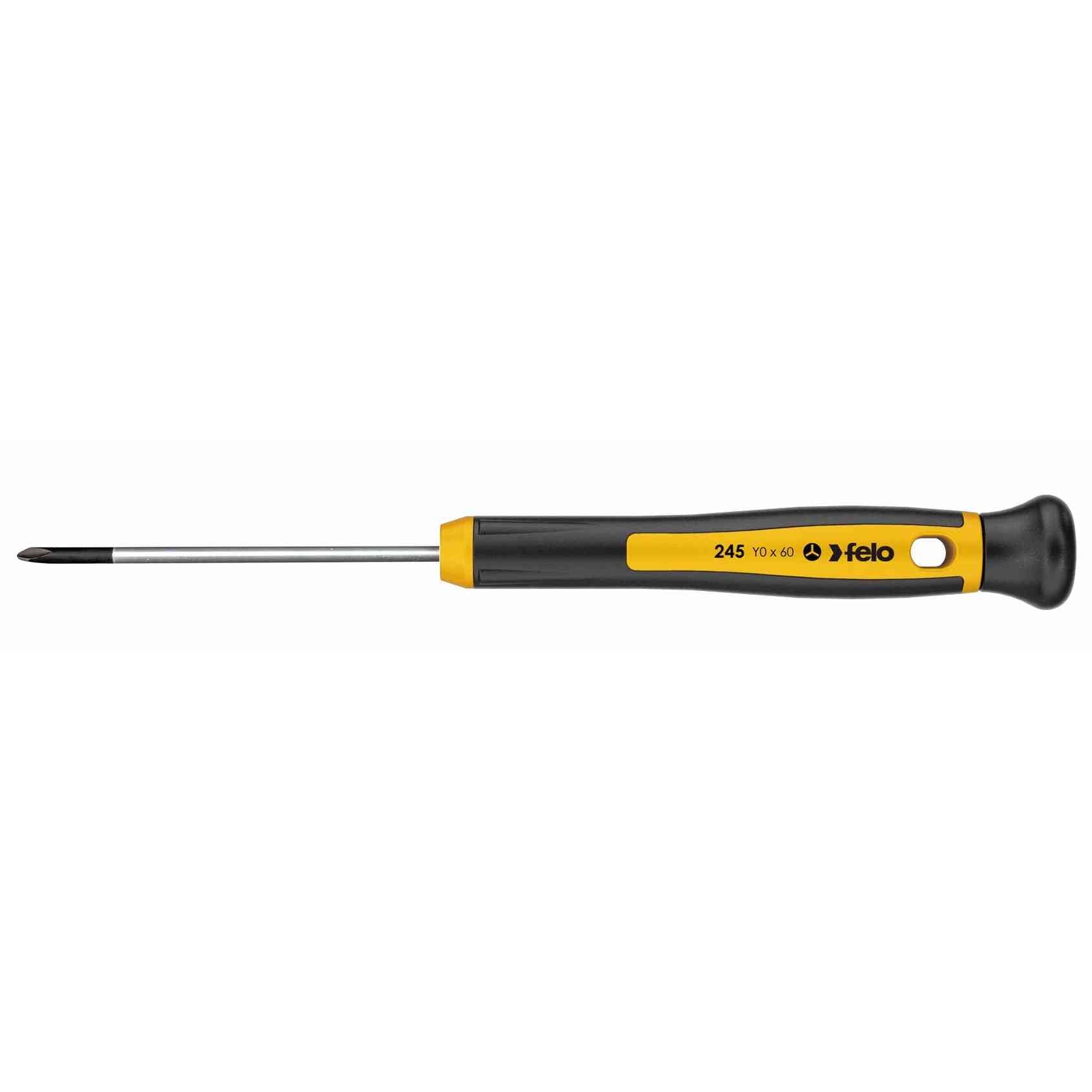 Felo 24510260 Y0 x 60 mm Precision Y-Type Screwdriver