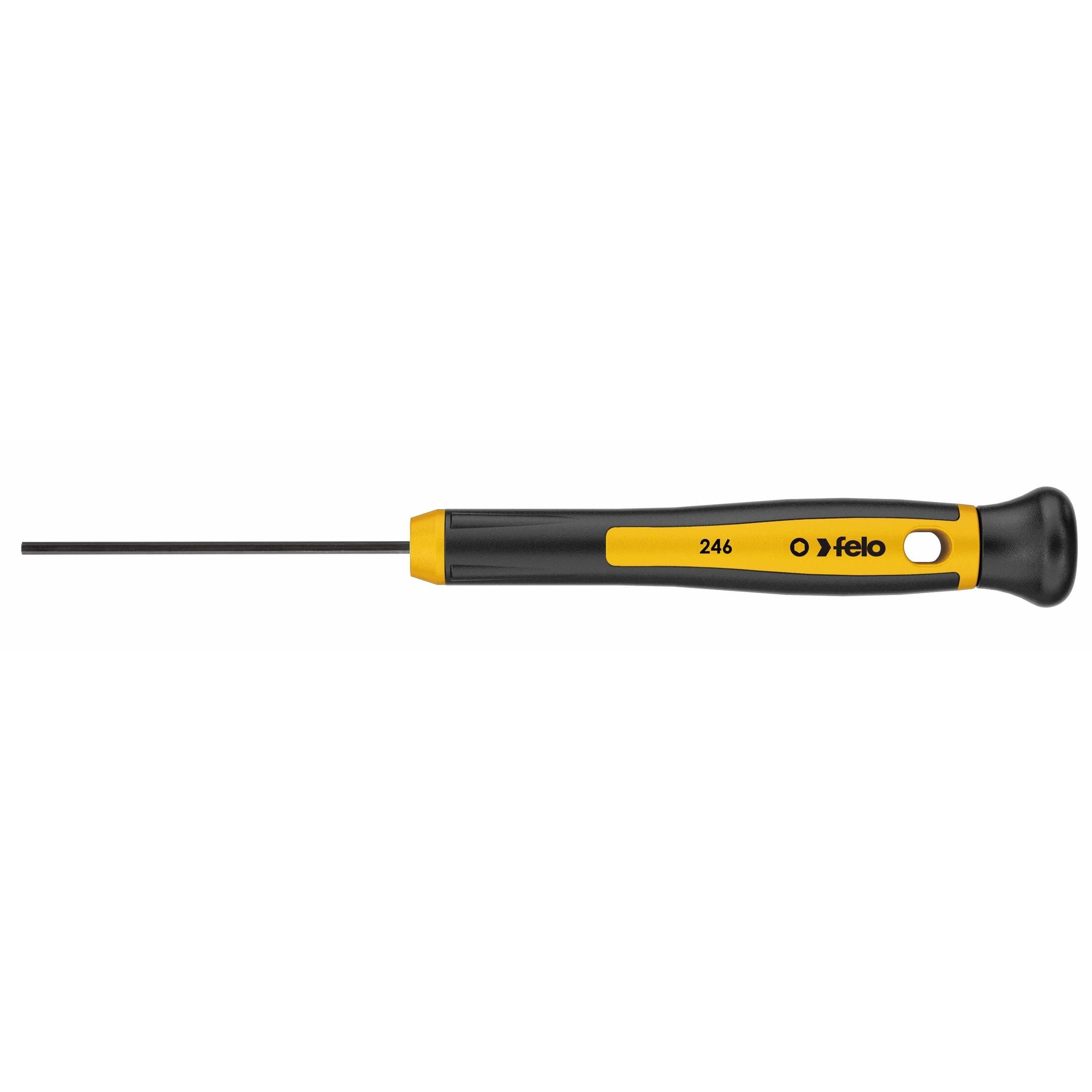 Felo 24630260 3 x 75mm Precision Hex Screwdriver