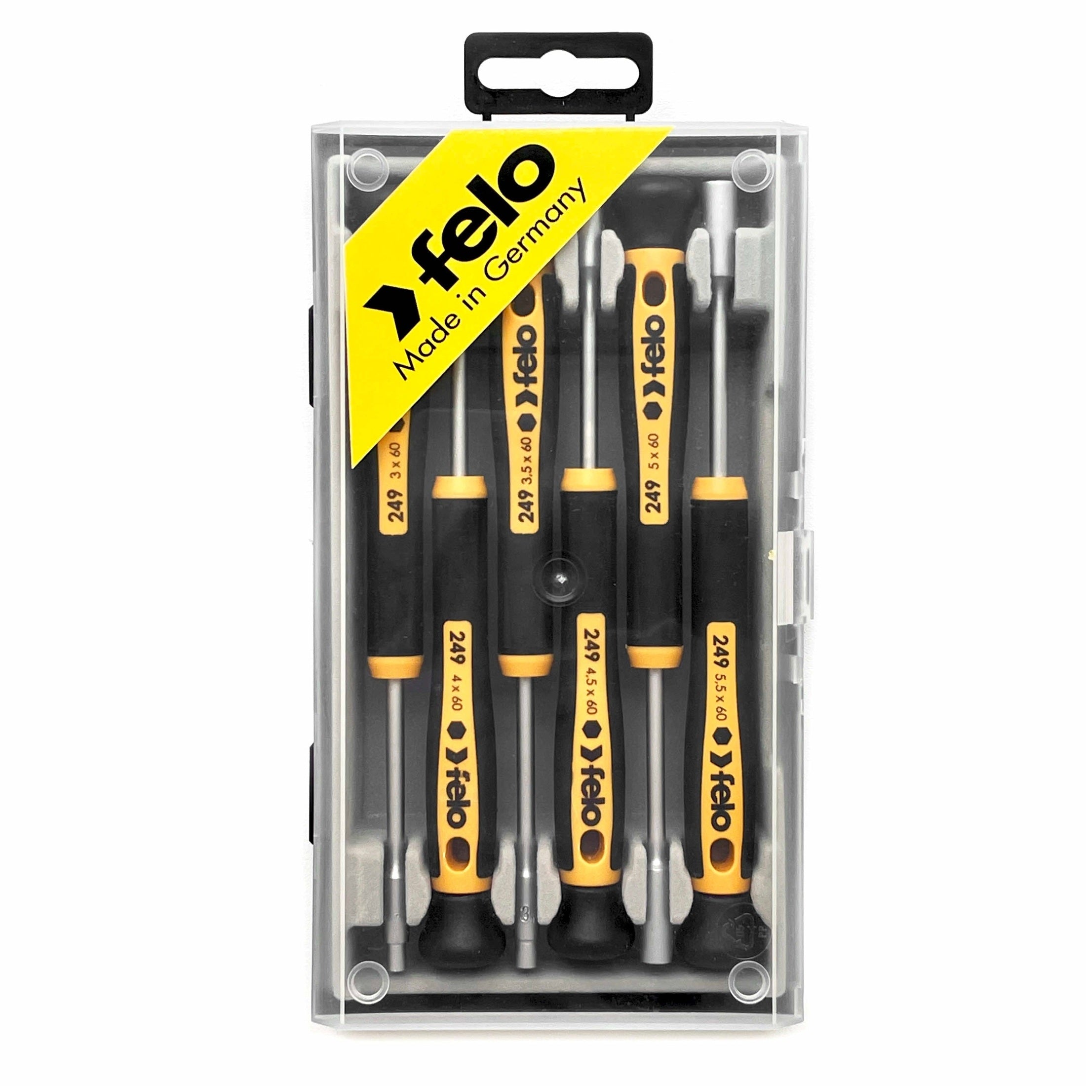 Felo 24996166 6 Piece Precision Metric Nut Driver Set-Liger Tools