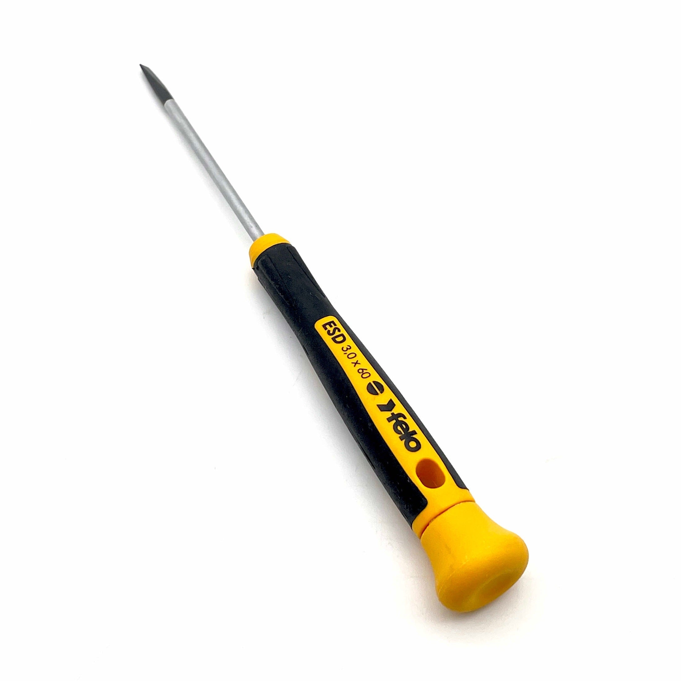 Felo 25003360 ESD 3 x 60mm Precision Slotted Screwdriver