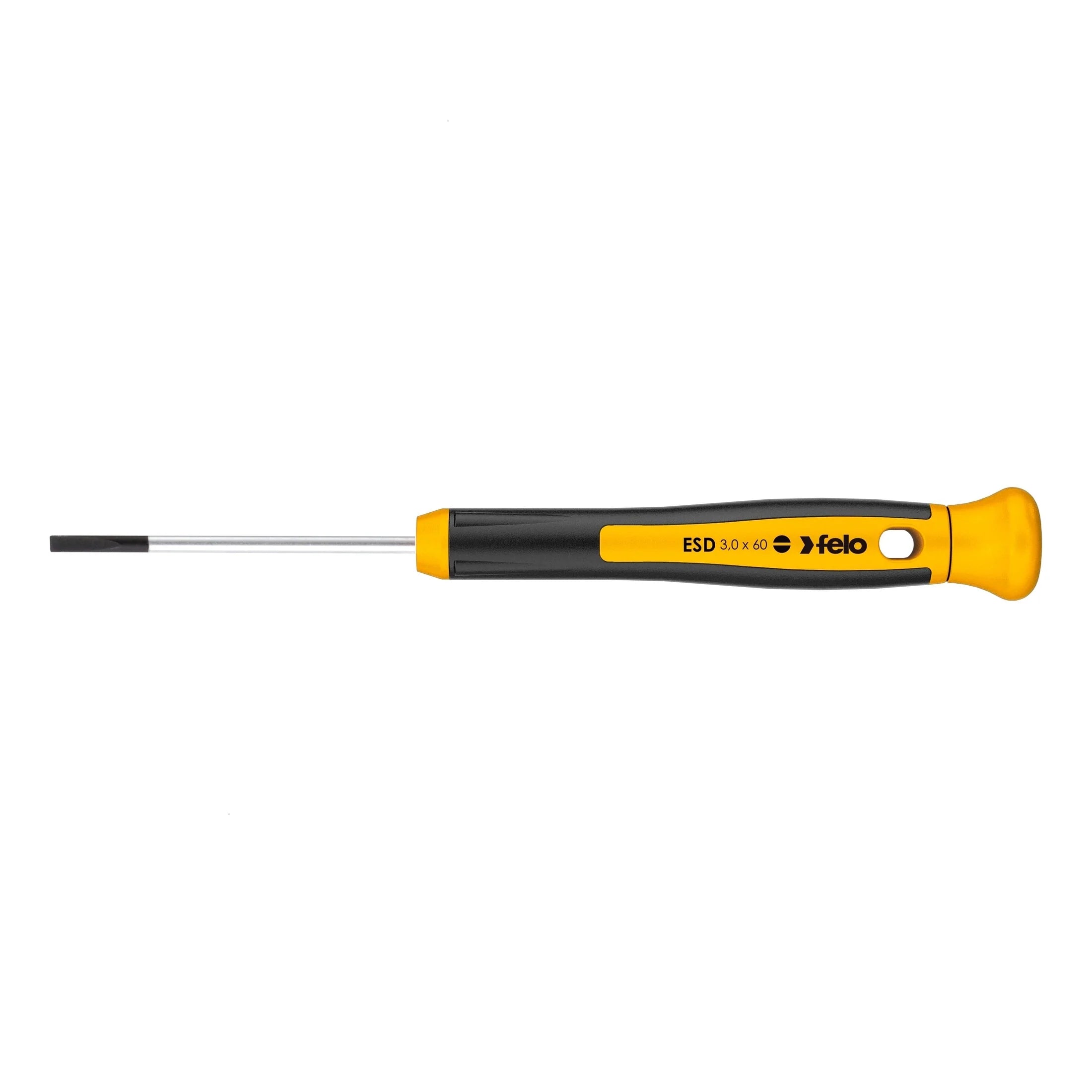 Felo 25025260 ESD 2.5 x 60mm Precision Slotted Screwdriver