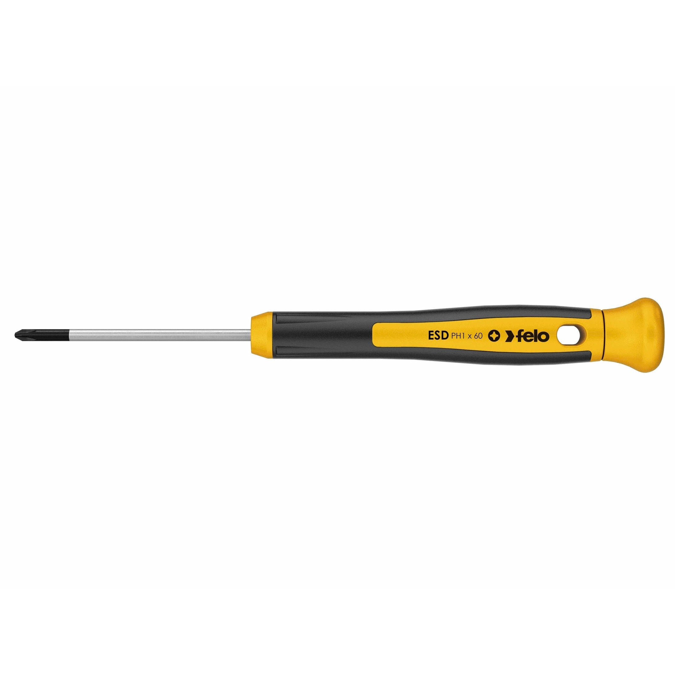 Felo 25200960 31816 ESD #00 x 60mm Precision Phillips Screwdriver