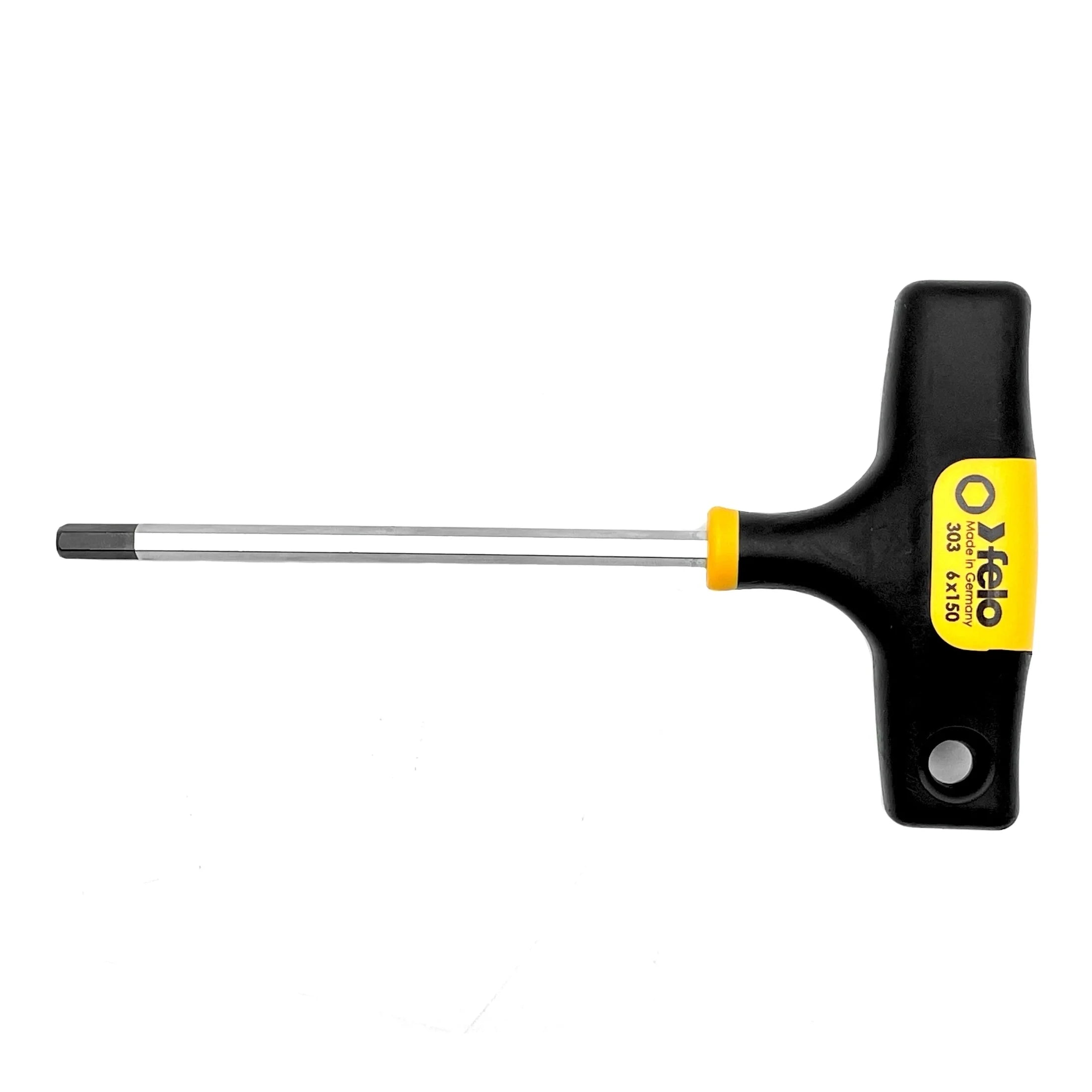 Felo 30306560 Metric Hex T-Handle, 6 mm x 150
