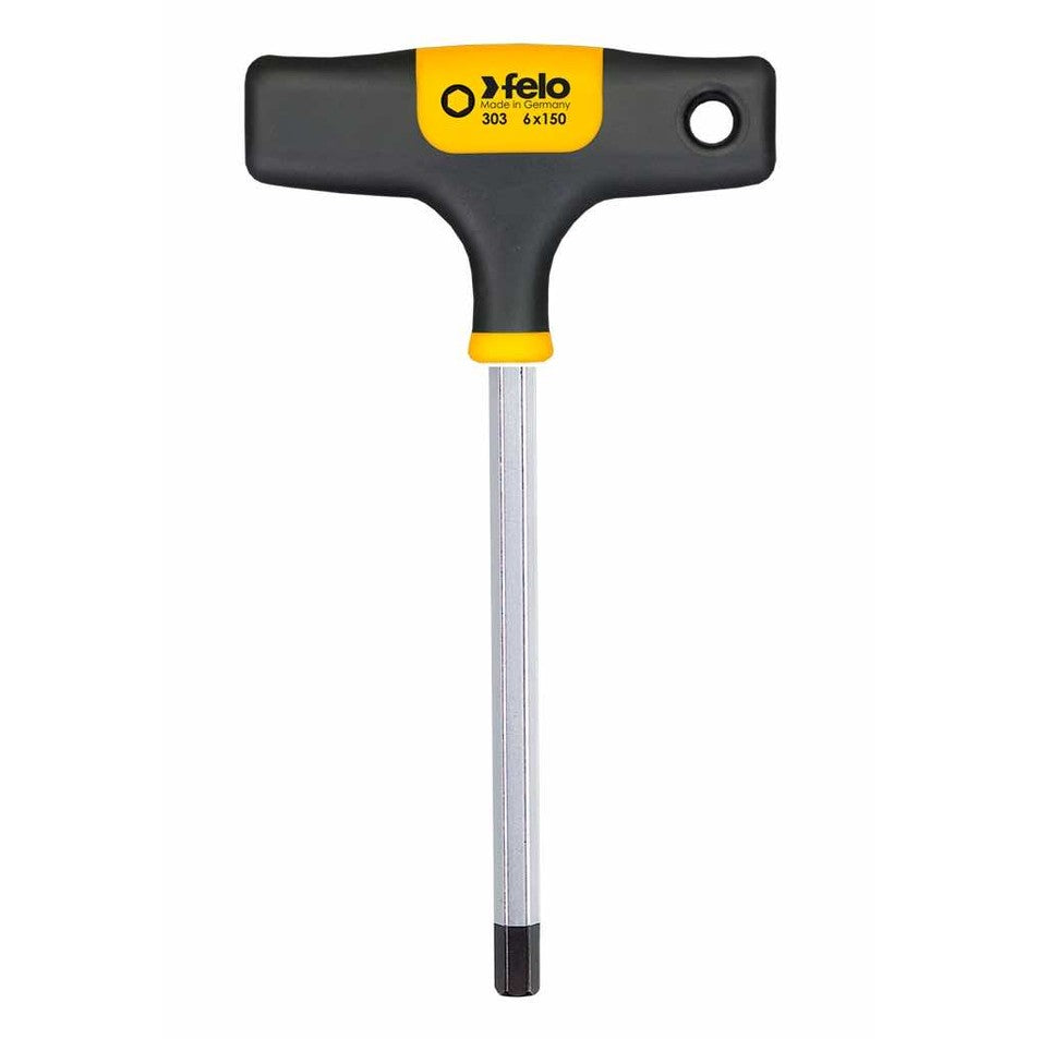 Felo 30306560 Metric Hex T-Handle, 6 mm x 150