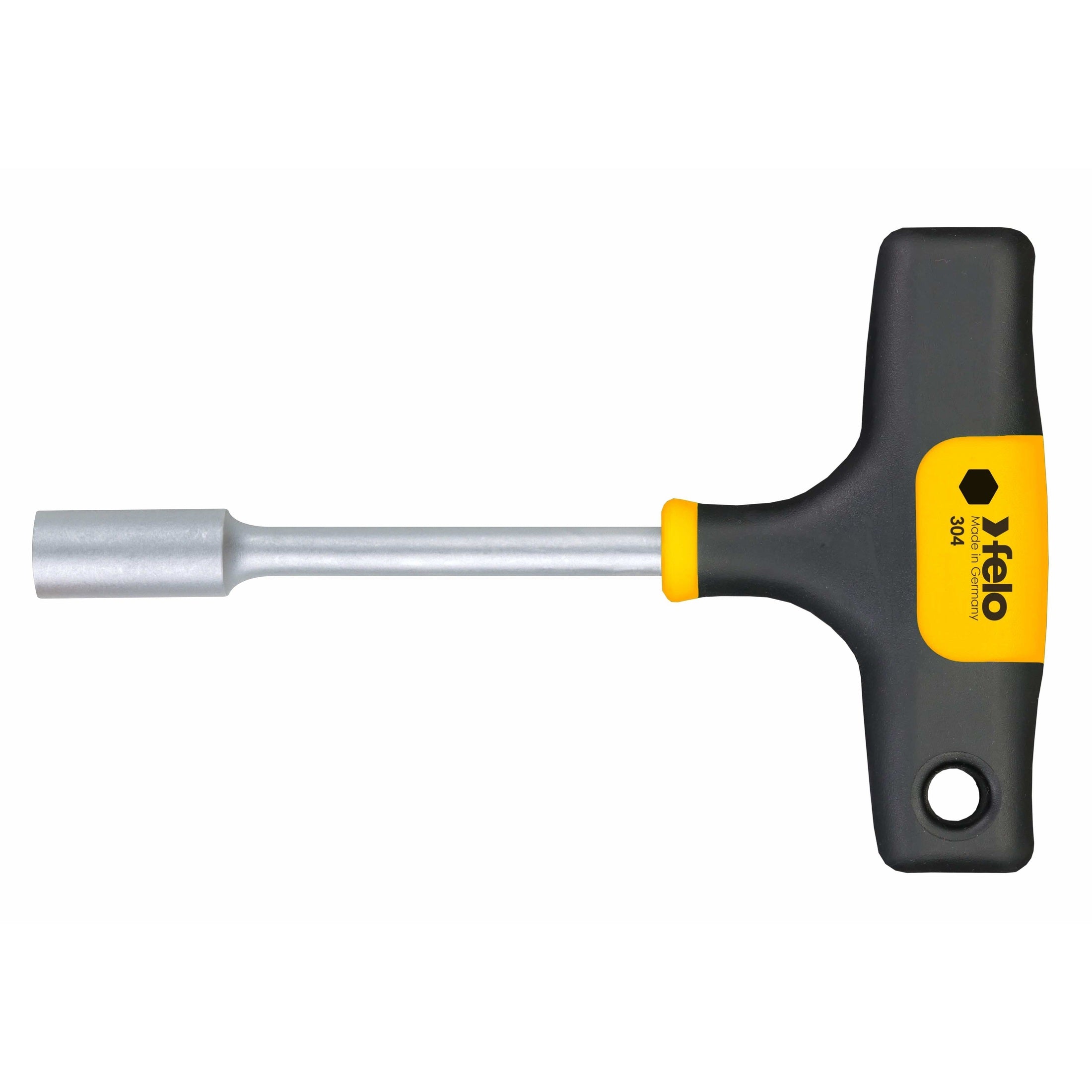 Felo 30406460 T-Handle Metric Nutdriver, 6 mm x 125