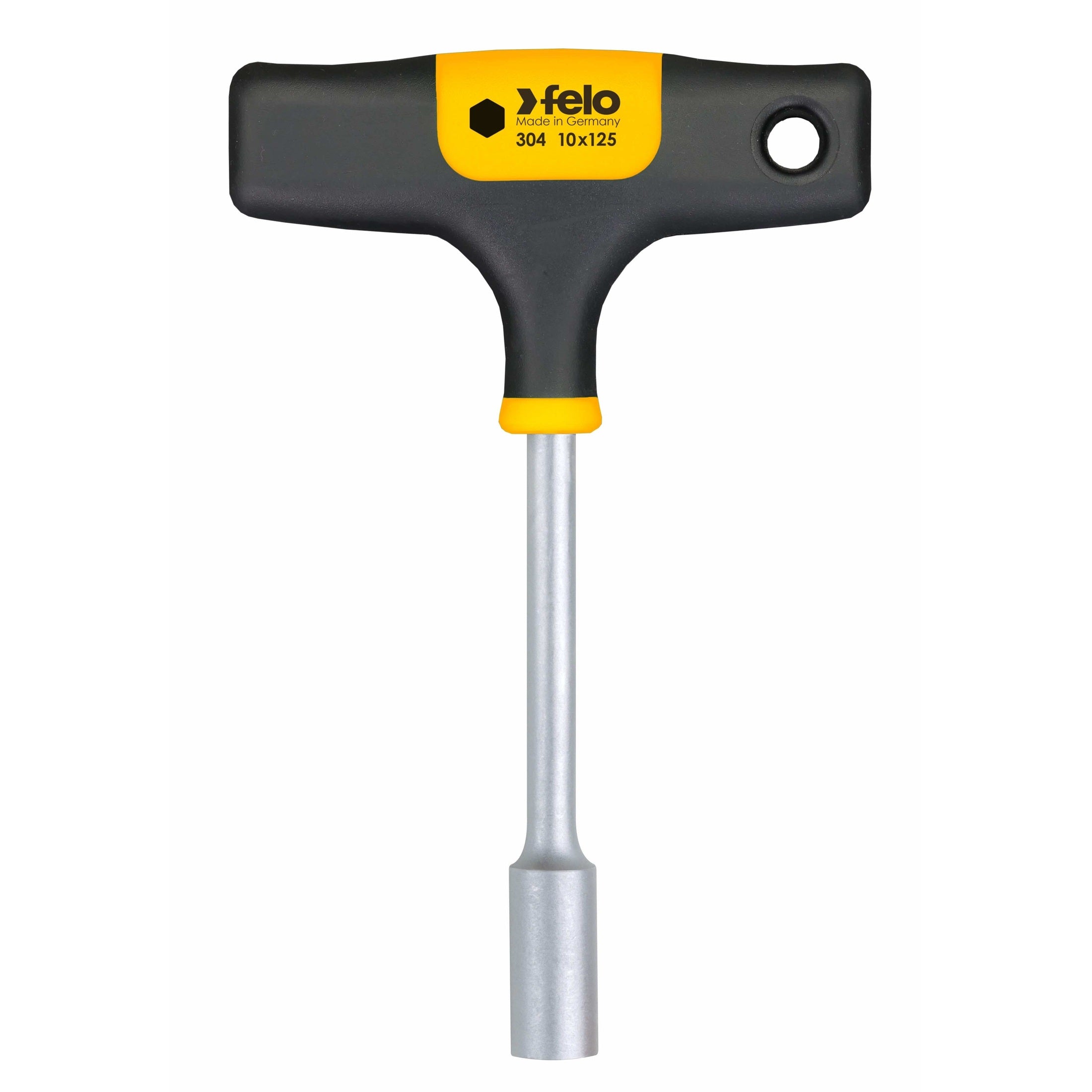 Felo 30410460 T-Handle Metric Nutdriver, 10 mm x 125