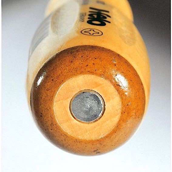 Felo 33505590 5.5 x 100mm Wood Handle Slotted Screwdriver