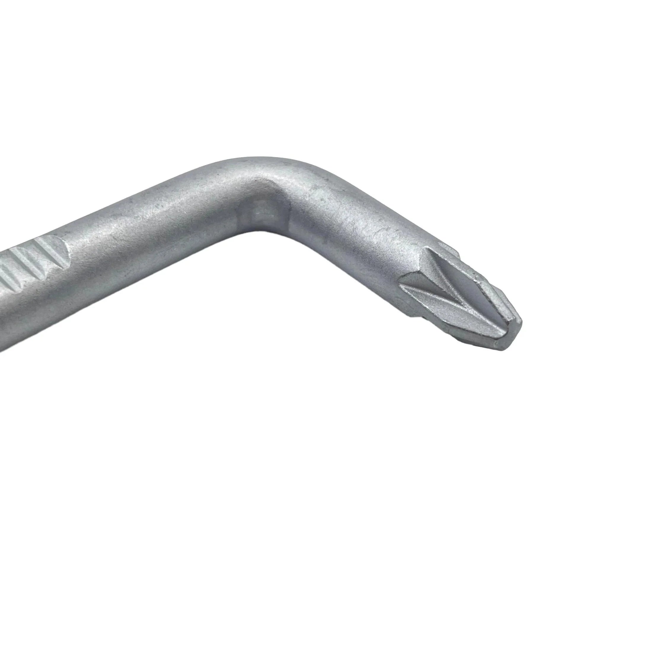 Felo 34134000 Offset Screwdriver, Pozidriv PZ 3 + 4 x 200 mm