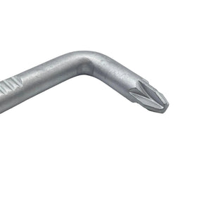 Felo 34134000 Offset Screwdriver, Pozidriv PZ 3 + 4 x 200 mm