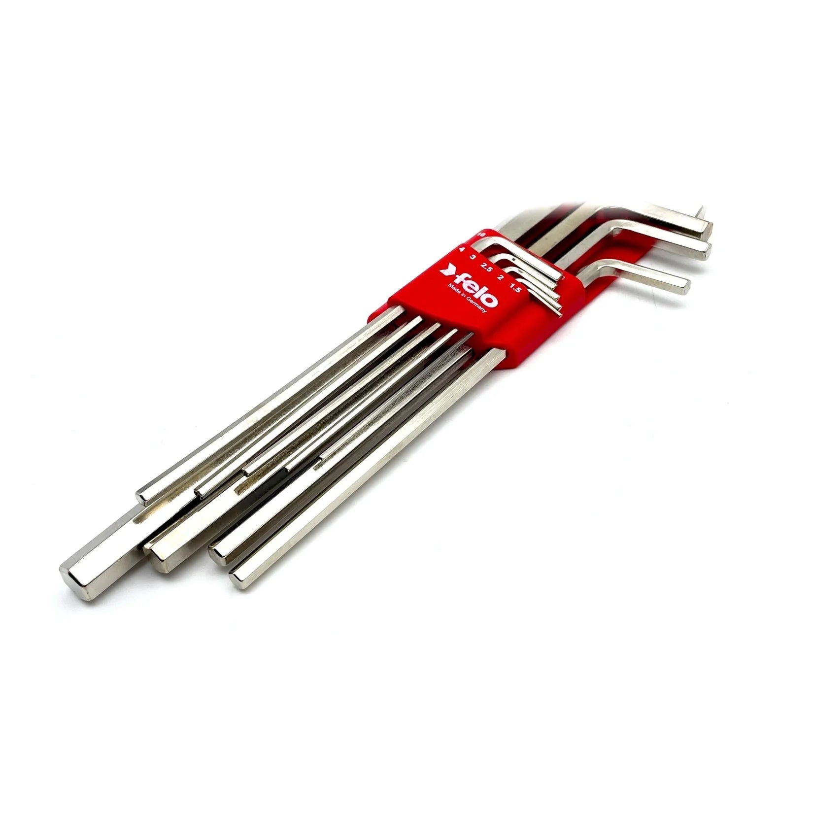 Felo 34600911 Set of L-shaped hex keys extended 9 pcs HEX 1.5-10.0 mm