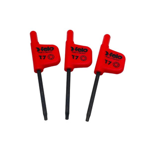 Felo 34810750 Torx Flagdriver, T7 x 33 mm-Liger Tools