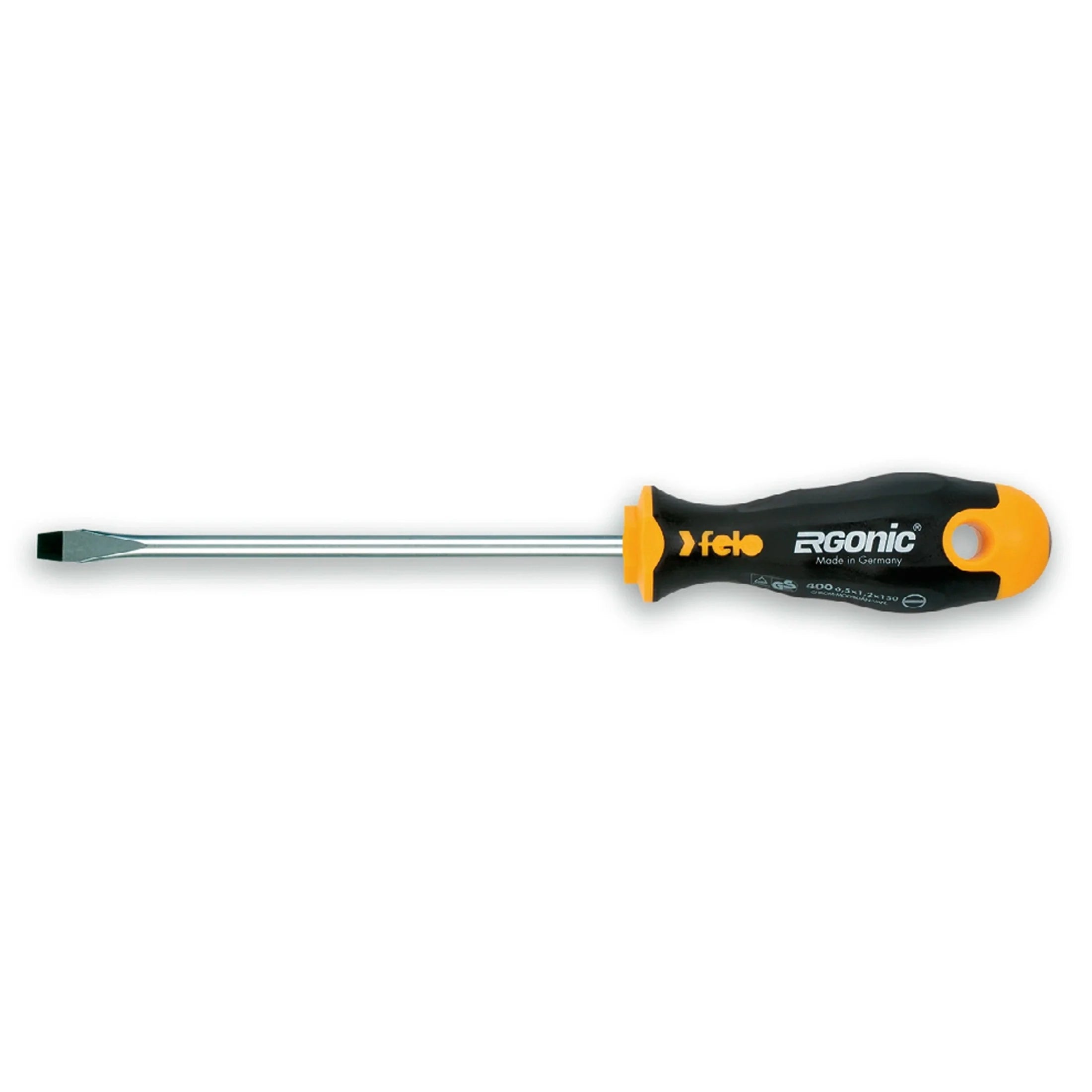 Felo 40055910 Ergonomic Flat Slotted Screwdriver 5.5X1.0X300