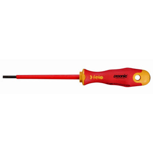 Felo 40091043 Set of screwdrivers SL/PZ/Tx Ergonic, VDE screwdriver and network tester screwdriver on a steel stand, 10 pcs-Liger Tools