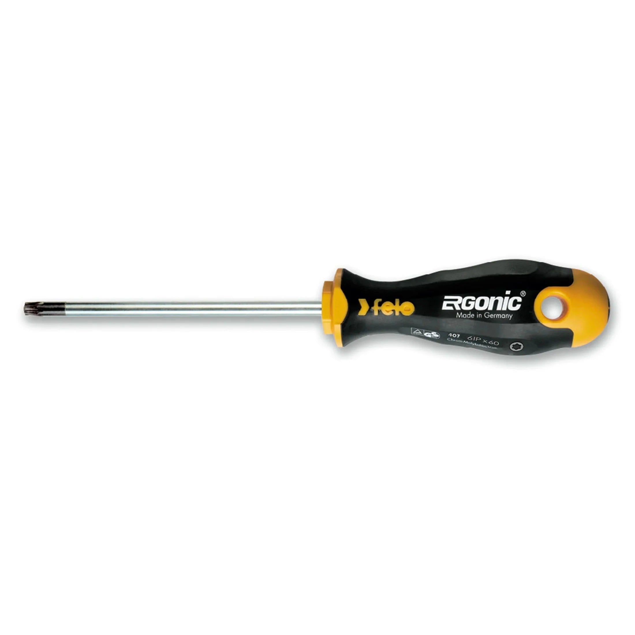 Felo 40906140 Ergonic IP6 x 60mm Torx Plus Screwdriver
