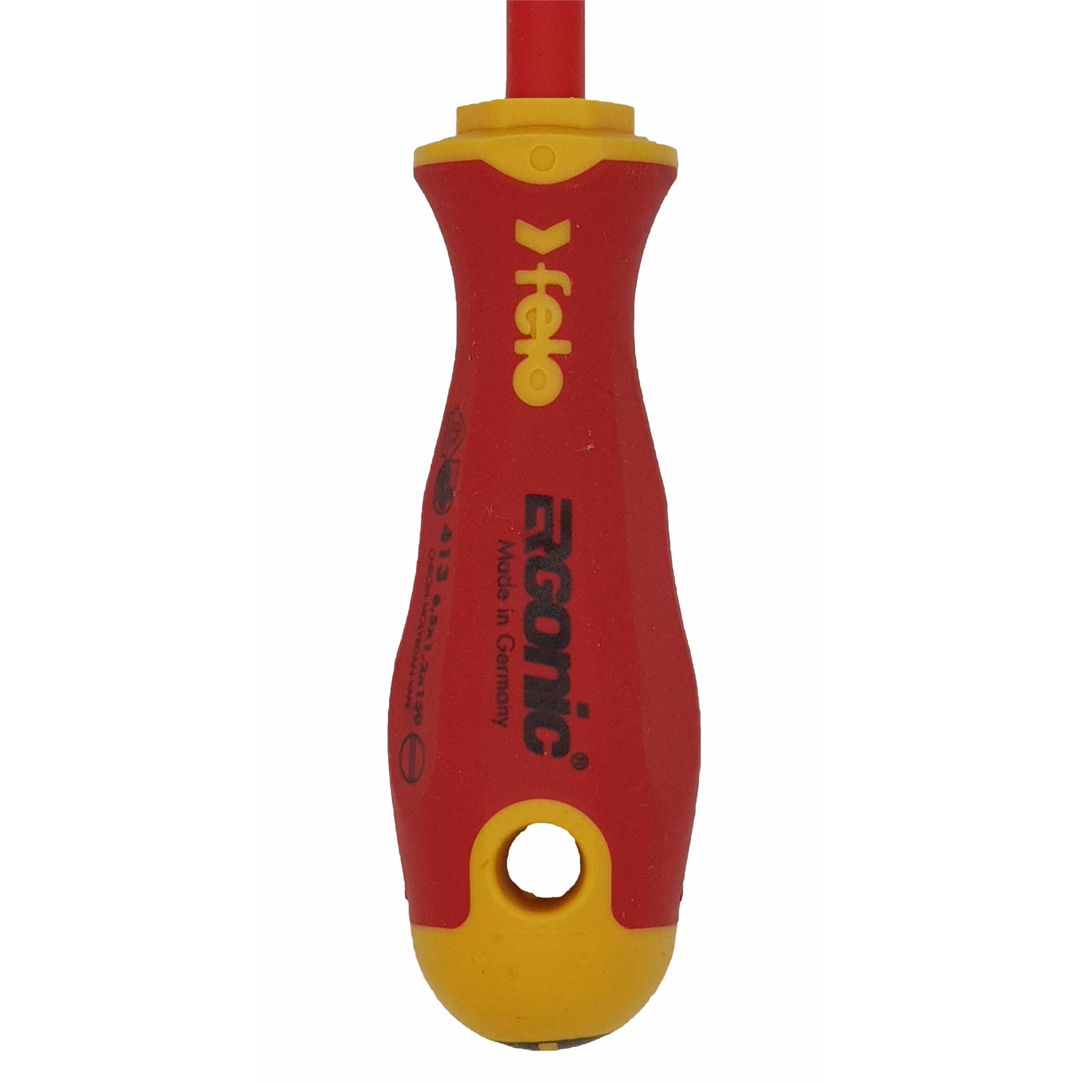 Felo 41306590 Ergonic Insulated 6.5 x 150mm Slotted Screwdriver