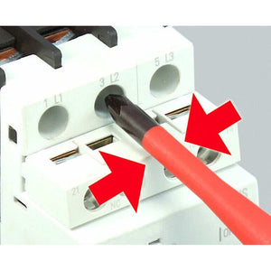 Felo 41393890 E-slim Insulated 3.5 x 0.8 x 100mm Slotted Screwdriver