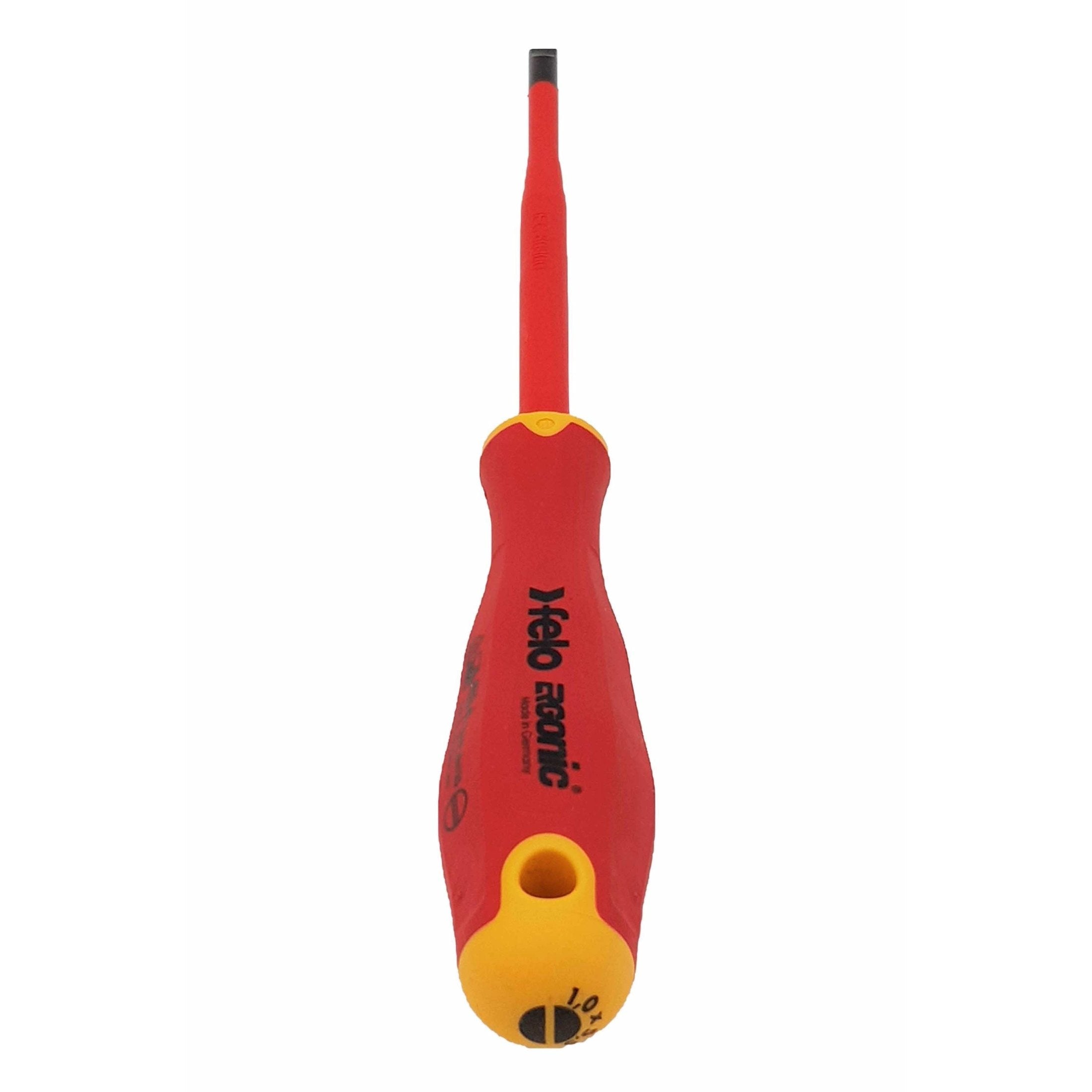Felo 41395590 E-slim Insulated 5.5 x 125mm Slotted Screwdriver