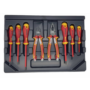 Felo 41398517 8 Piece XL Insulated Tool Set - Pliers and Screwdrivers-Liger Tools