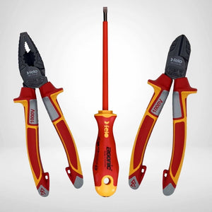 Felo 41398517 8 Piece XL Insulated Tool Set - Pliers and Screwdrivers-Liger Tools