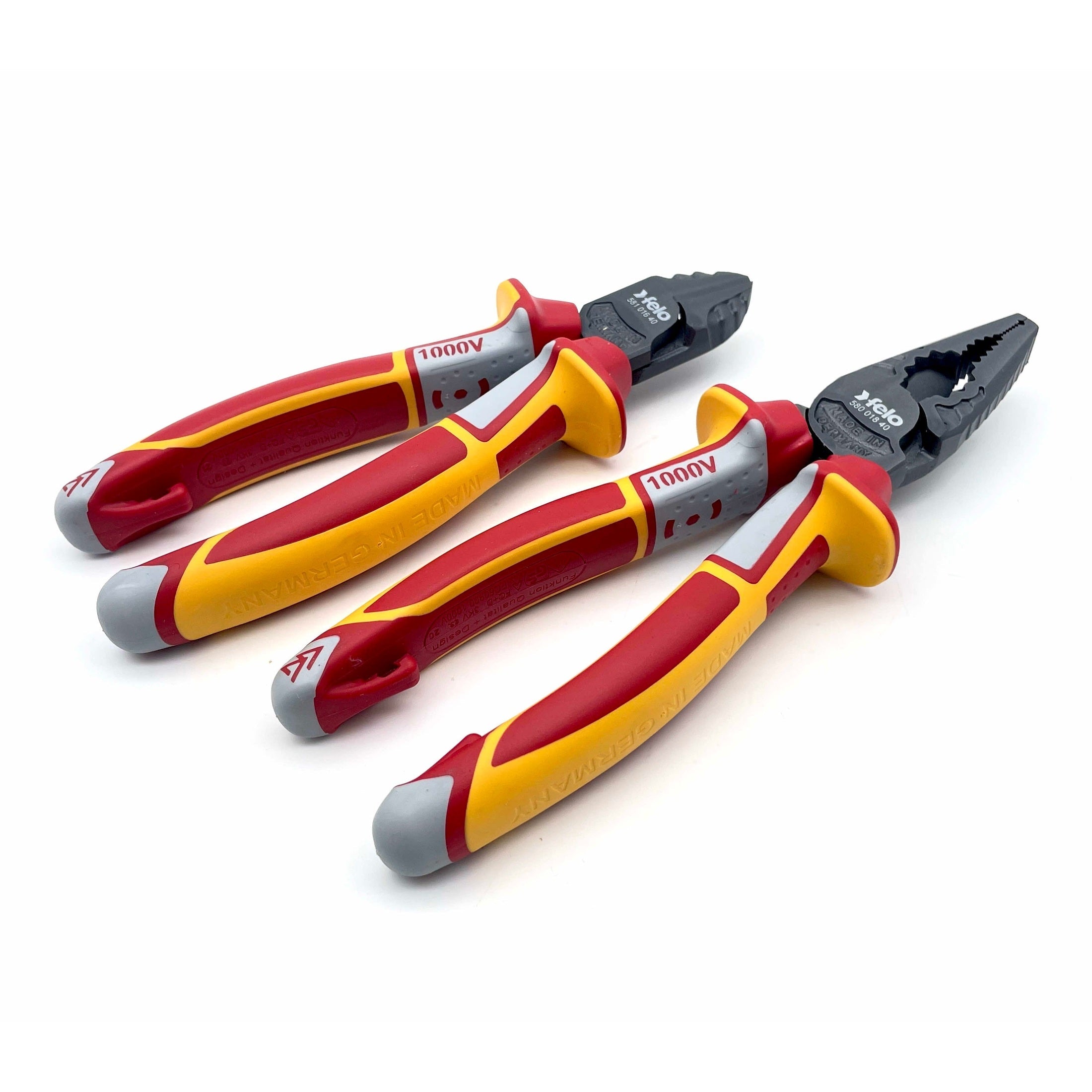 Felo 41398517 8 Piece XL Insulated Tool Set - Pliers and Screwdrivers-Liger Tools