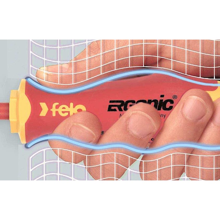 Felo 41419290 E-slim Insulated #1 x 80mm Phillips Screwdriver