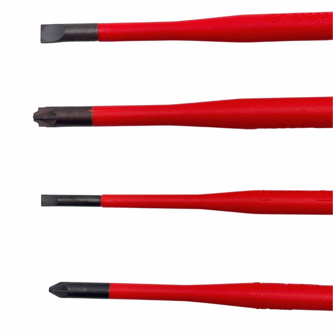 Felo 41784198 Ergonic E-SLIM SL/Z Dielectric Screwdriver Set, 4pcs