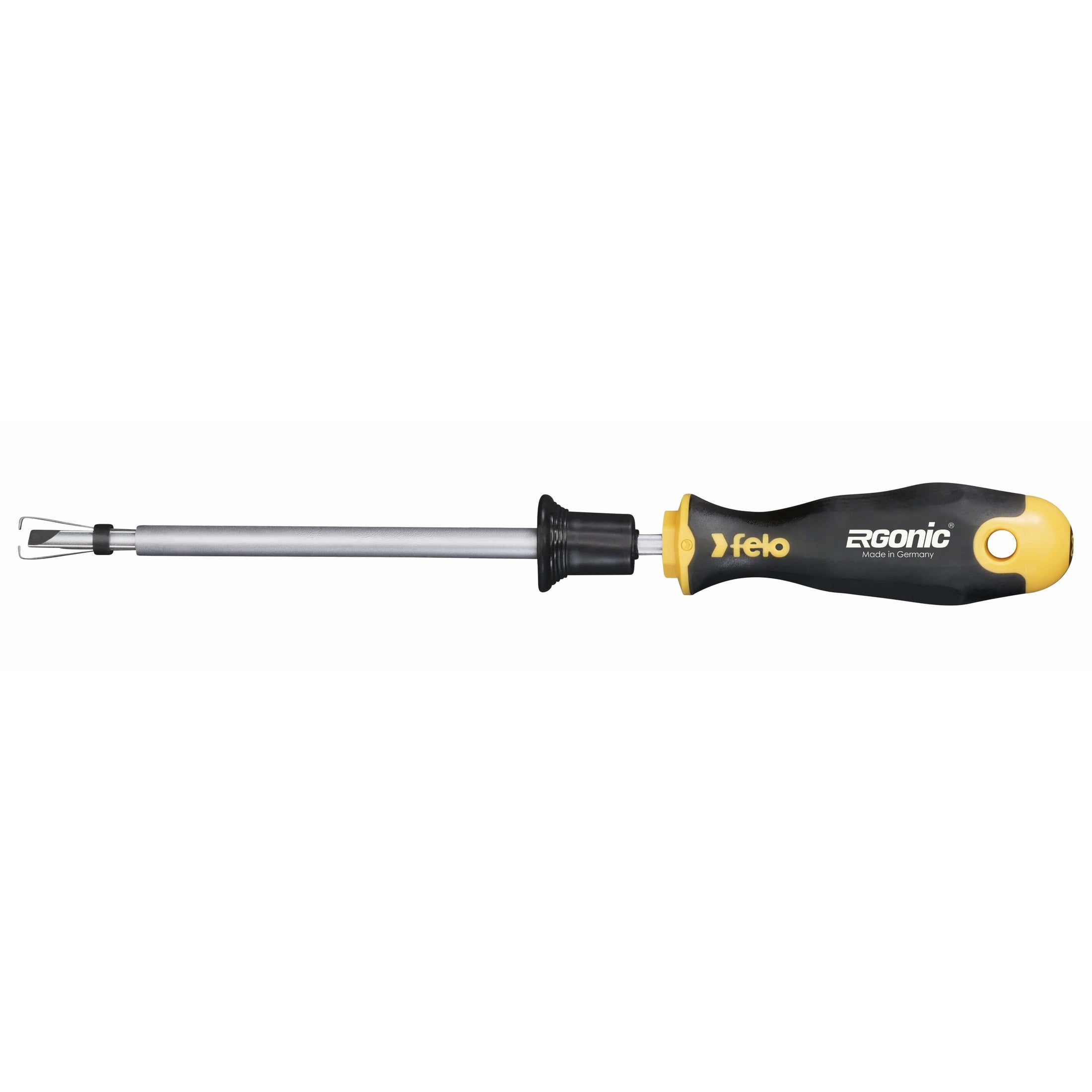 Felo 42004510 Flat-head screwdriver SL 4.0x0.8 with grip for fasteners