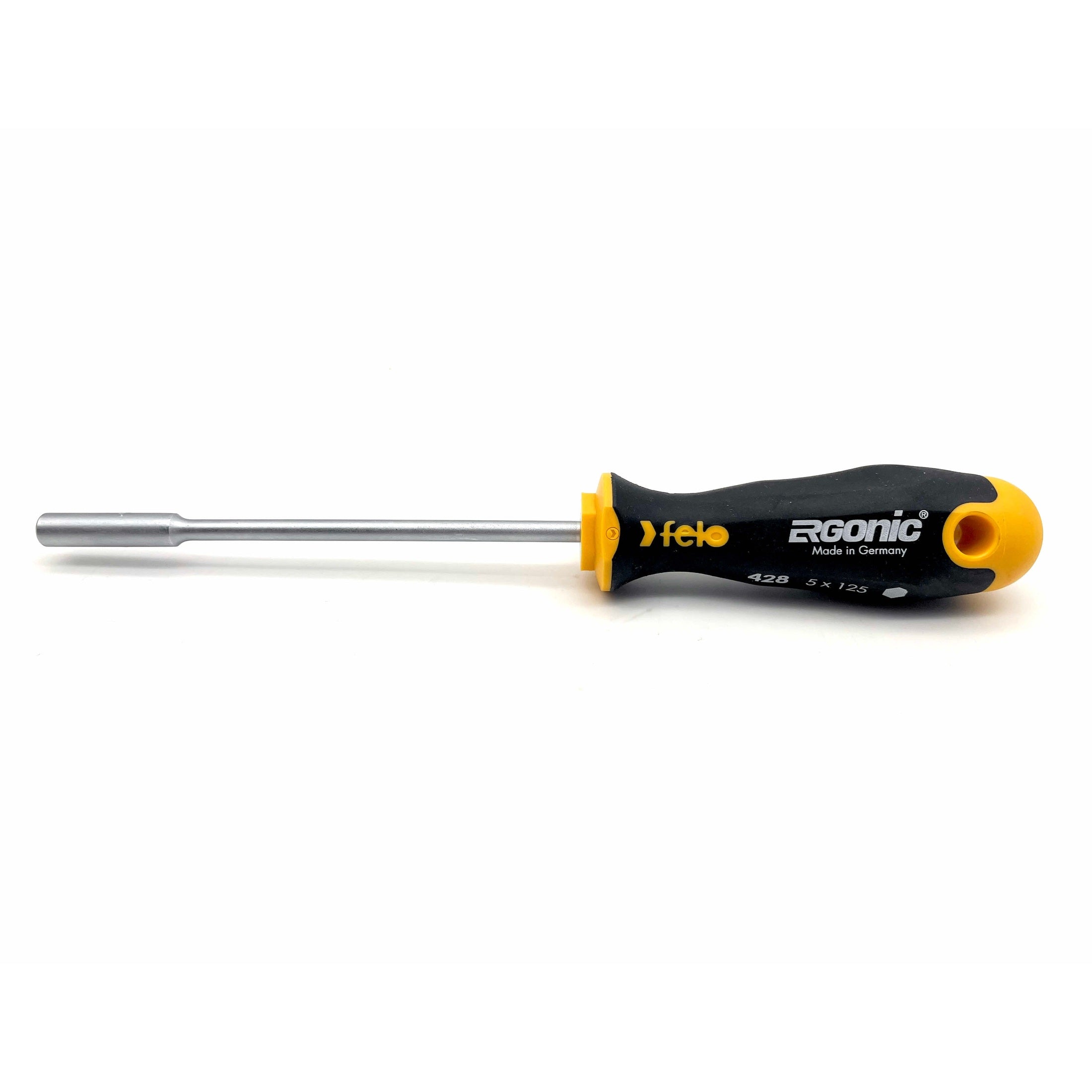Felo 42805040 Ergonic Nutdriver, 5 x 125 mm