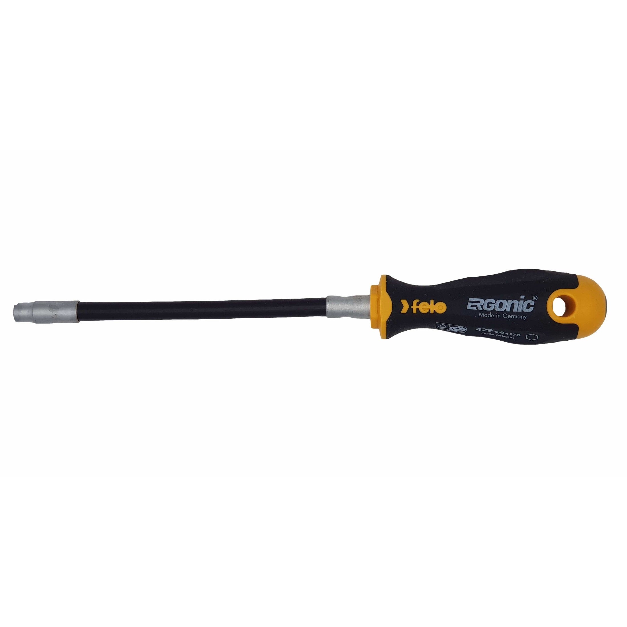 Felo 42906040 Ergonic 6.0X170 Flexible Rod Screwdriver Socket Wrench