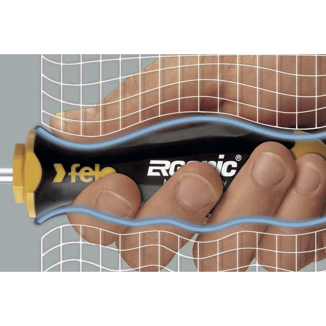 Felo 42907040 Ergonic 7.0X170 screwdriver with flexible rod socket wrench