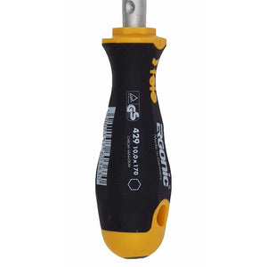Felo 42910040 Ergonic Metric Nutdriver with Flexible Blade, 10 x 170 mm
